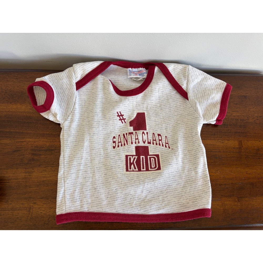 Vtg NCAA Santa‎ Clara Broncos T-shirt little kids size 4T